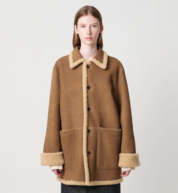 STEVEN ALAN「＜Steven Alan＞ムートン リバーシブル ブルゾン」|その他|