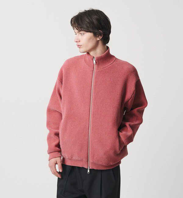 MONKEY TIME「モール ドライバーズ ニット」|カーディガン|