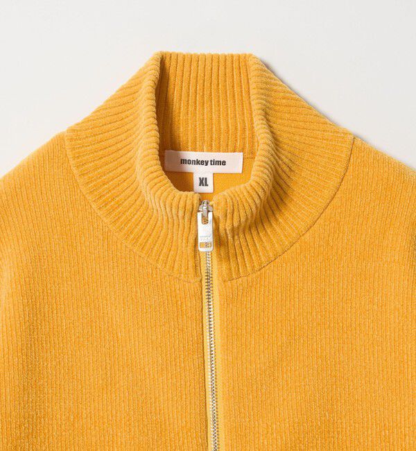MONKEY TIME「モール ドライバーズ ニット」|カーディガン|