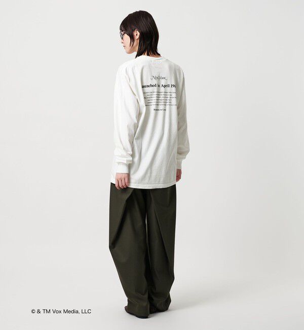 BEAUTY&YOUTH UNITED ARROWS「【別注】＜NEW YORK MAGAZINE＞ロングスリーブ Tシャツ」|Tシャツ・カットソー|