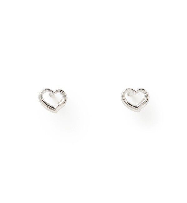 Ray BEAMS 「プチ フレーム ハート ピアス」|ピアス|