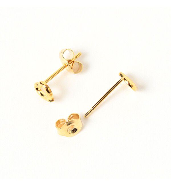 Ray BEAMS 「プチ フレーム ハート ピアス」|ピアス|