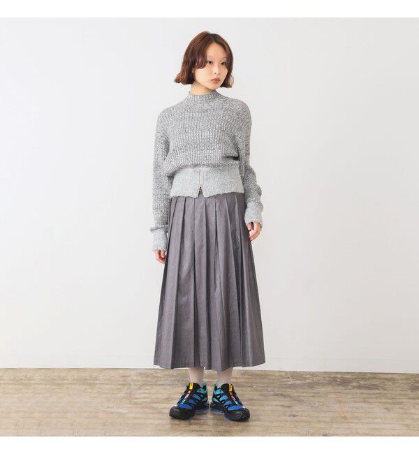 Ray BEAMS 「メランジ リブ ハイネック ニット」|ニット・セーター|