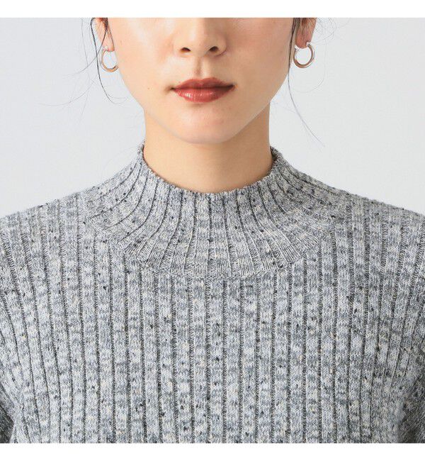 Ray BEAMS 「メランジ リブ ハイネック ニット」|ニット・セーター|