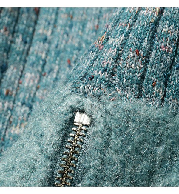 Ray BEAMS 「メランジ リブ ハイネック ニット」|ニット・セーター|