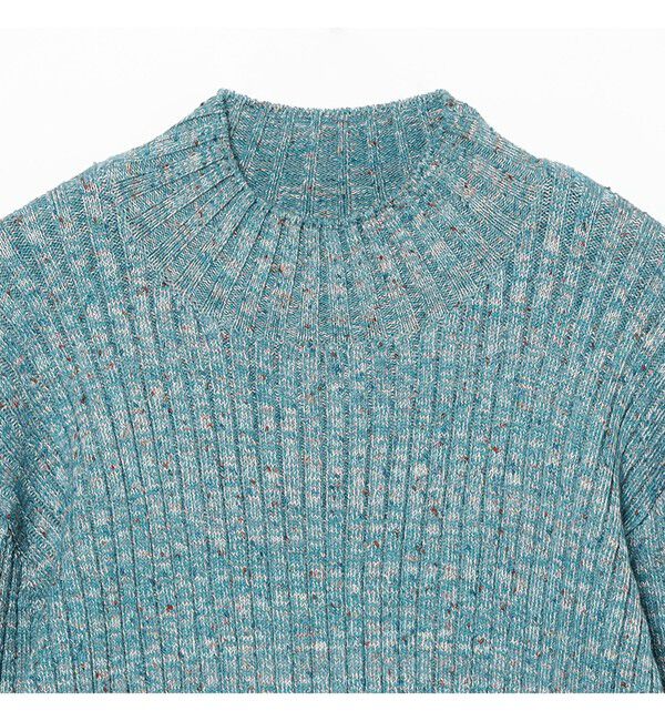 Ray BEAMS 「メランジ リブ ハイネック ニット」|ニット・セーター|