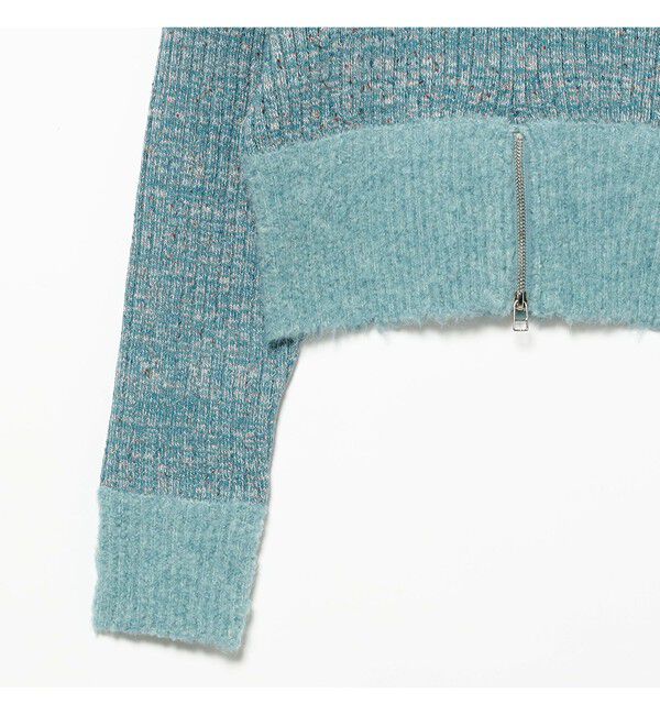 Ray BEAMS 「メランジ リブ ハイネック ニット」|ニット・セーター|