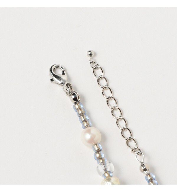 Ray BEAMS 「パール & ビーズ ハート ブレスレット」|ブレスレット・バングル|