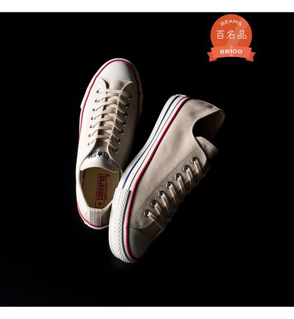 BEAMS「CONVERSE / CANVAS ALL STAR JAPAN OX」|スニーカー|NATURAL_WHITE