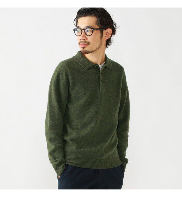 BEAMS PLUS「BEAMS PLUS / 9ゲージ ニット ポロ」|ポロシャツ|