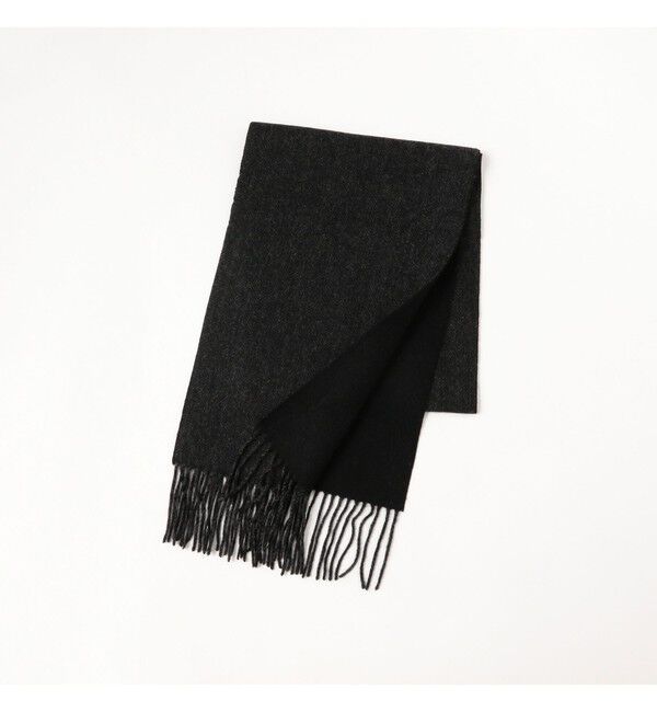 BEAMS「ヘリンボーン リバーシブル マフラー」|マフラー|