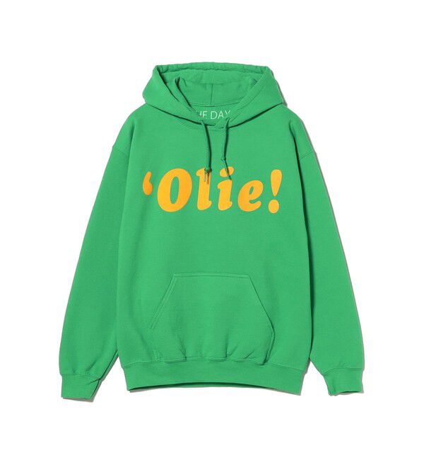 BEAMS PLUS「【別注】THE DAY ON THE BEACH / Sweat Pullover Hoodie」|スウェット・ジャージ|Irish_Green