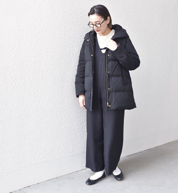 SHIPS for women「*〈手洗い可能〉ショールカラー ミディ ダウン ◇」|その他|