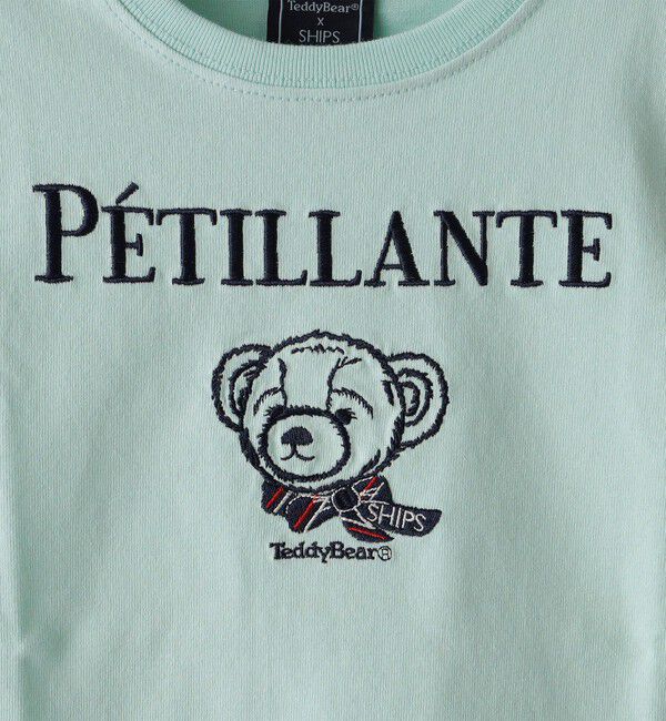 SHIPS Colors 「SHIPS Colors:TeddyBear(R) プリント&ステッチ TEE(80~150cm)◇」|Tシャツ・カットソー|