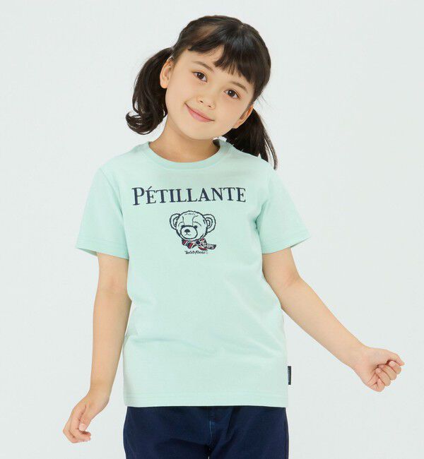 SHIPS Colors 「SHIPS Colors:TeddyBear(R) プリント&ステッチ TEE(80~150cm)◇」|Tシャツ・カットソー|