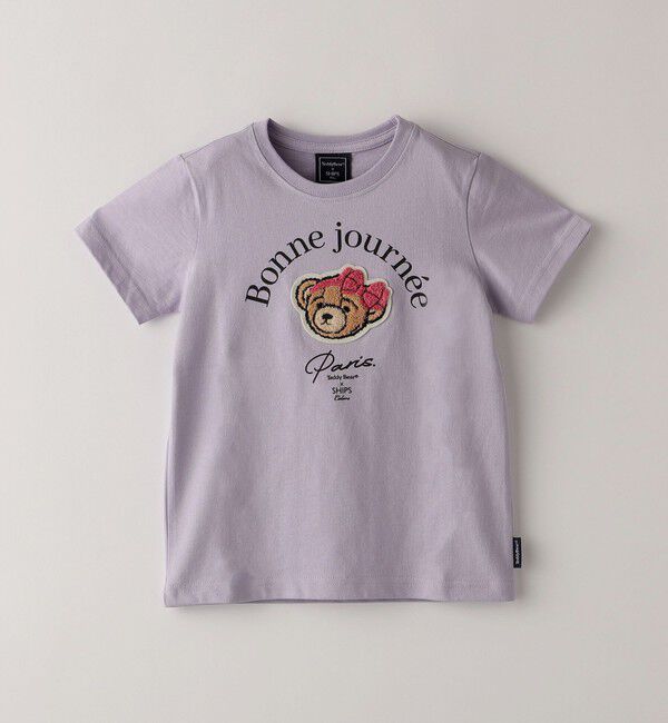 SHIPS Colors 「SHIPS Colors:TeddyBear(R) プリント&ステッチ TEE(80~150cm)◇」|Tシャツ・カットソー|