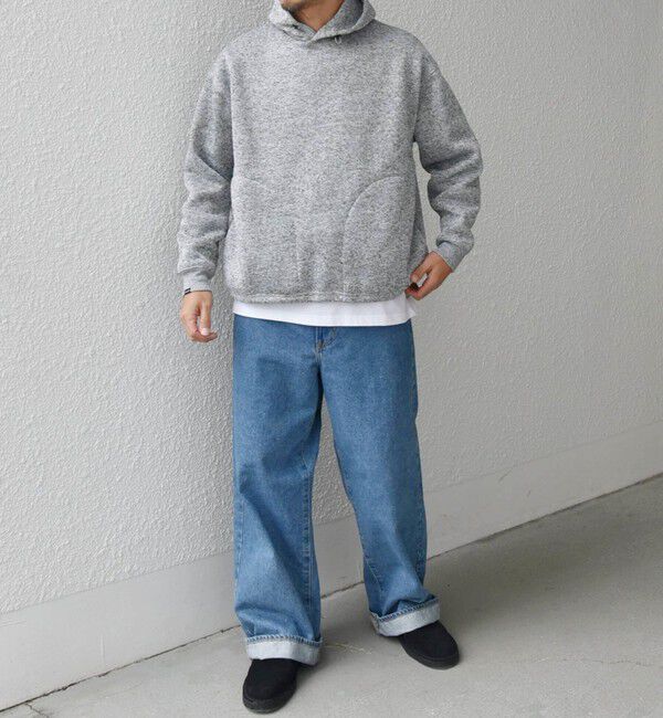 SHIPS any「SHIPS any:〈洗濯機可能〉ニット フリース 裏起毛 プルオーバー パーカー (セットアップ対応)◇」|パーカー|