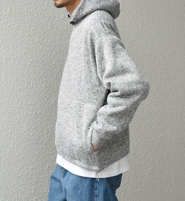 SHIPS any「SHIPS any:〈洗濯機可能〉ニット フリース 裏起毛 プルオーバー パーカー (セットアップ対応)◇」|パーカー|