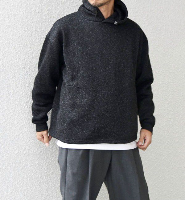 SHIPS any「SHIPS any:〈洗濯機可能〉ニット フリース 裏起毛 プルオーバー パーカー (セットアップ対応)◇」|パーカー|