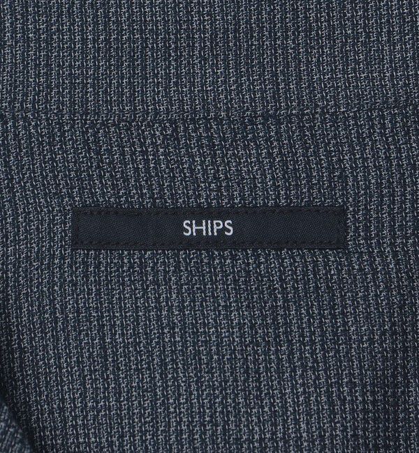 SHIPS「SHIPS: コットン パナマ ショートスリーブ シャツ」|シャツ・ブラウス|