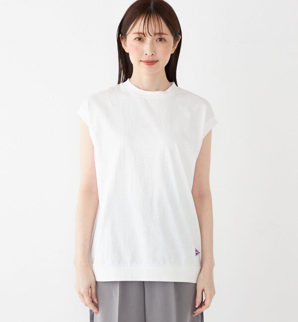 SHIPS Colors 「【SHIPS Colors別注】Allen A : USAコットン サイドジップ トップス」|Tシャツ・カットソー|