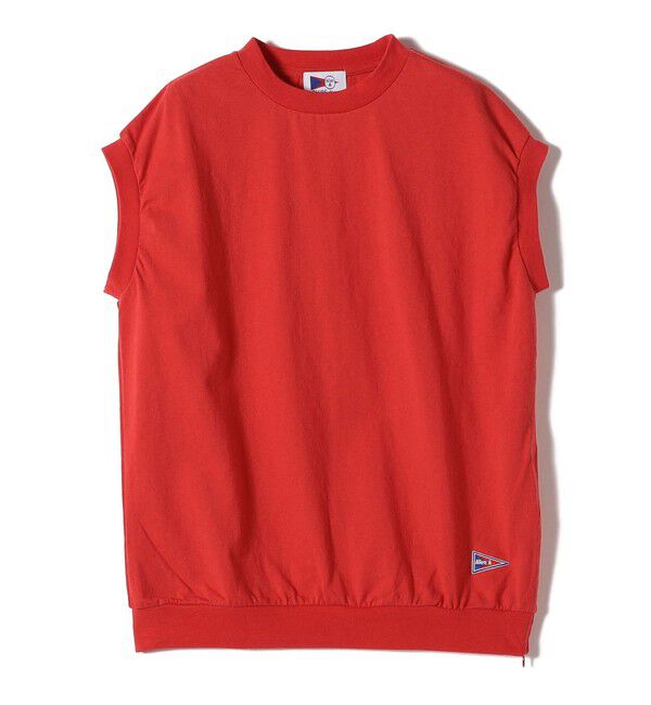 SHIPS Colors 「【SHIPS Colors別注】Allen A : USAコットン サイドジップ トップス」|Tシャツ・カットソー|