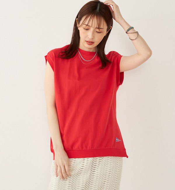 SHIPS Colors 「【SHIPS Colors別注】Allen A : USAコットン サイドジップ トップス」|Tシャツ・カットソー|