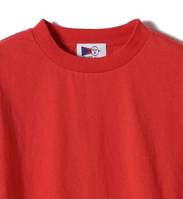 SHIPS Colors 「【SHIPS Colors別注】Allen A : USAコットン サイドジップ トップス」|Tシャツ・カットソー|