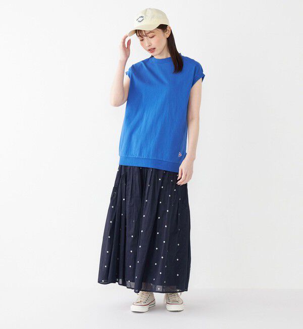 SHIPS Colors 「【SHIPS Colors別注】Allen A : USAコットン サイドジップ トップス」|Tシャツ・カットソー|