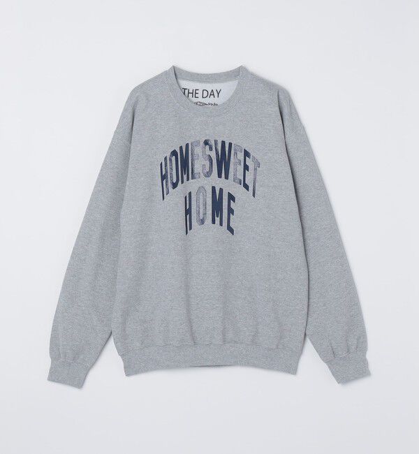 SHIPS「【SHIPS別注】THE DAY ON THE BEACH: プリント クルーネック トレーナー」|スウェット・ジャージ|