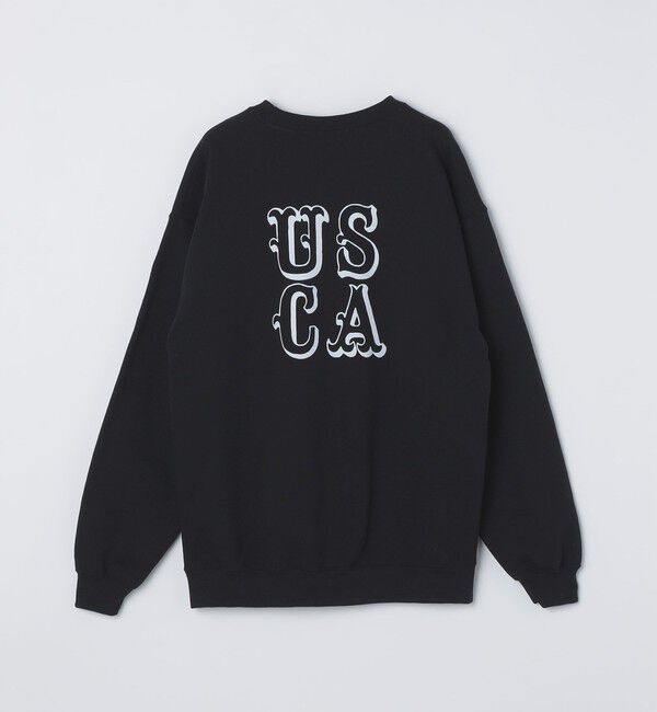 SHIPS「【SHIPS別注】THE DAY ON THE BEACH: プリント クルーネック トレーナー」|スウェット・ジャージ|