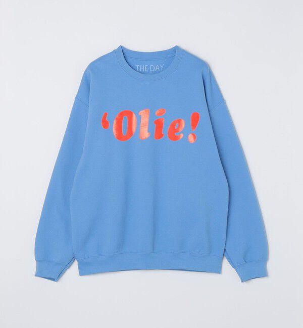 SHIPS「【SHIPS別注】THE DAY ON THE BEACH: プリント クルーネック トレーナー」|スウェット・ジャージ|