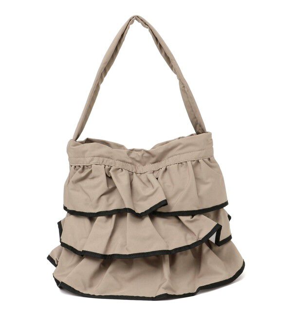 SHIPS any「【WEB限定】SHIPS any: フリル ドロスト トート バッグ」|トートバッグ|