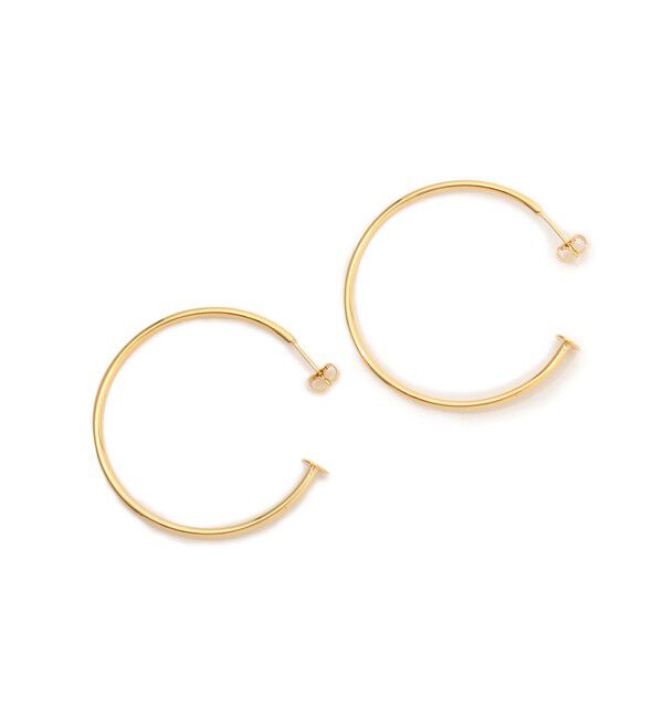 TOMORROWLAND GOODS「PHILIPPE AUDIBERT フープピアス」|ピアス|91 ゴールド