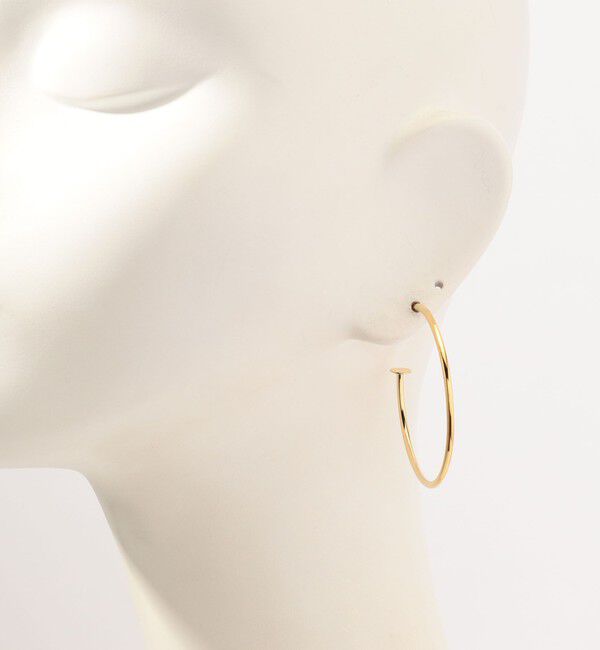TOMORROWLAND GOODS「PHILIPPE AUDIBERT フープピアス」|ピアス|
