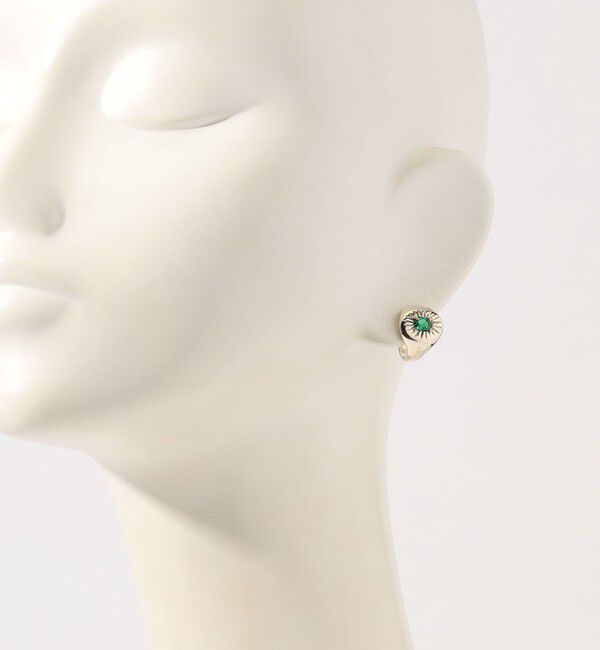 TOMORROWLAND GOODS「WOUTERS&HENDRIX Engraved stud ピアス」|ピアス|