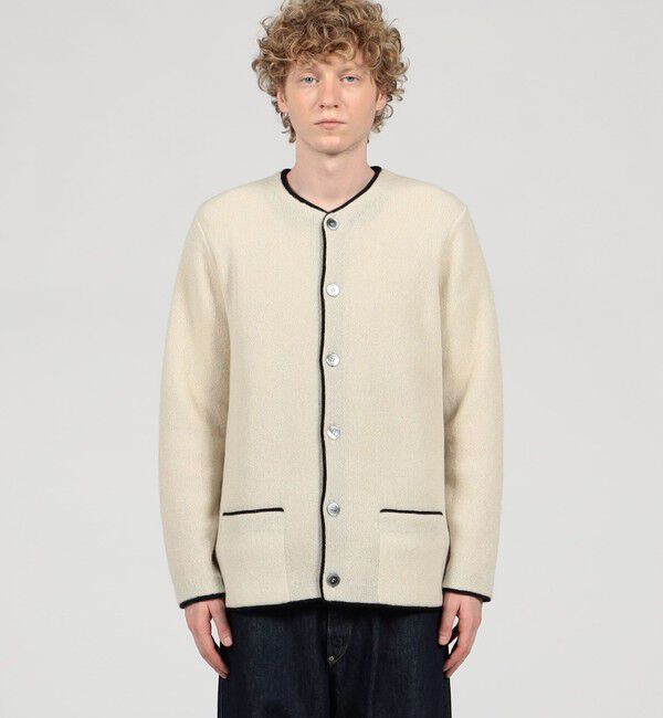 TOMORROWLAND BUYING WEAR「【別注】Raffa Molina パイピング クルーネック ニットカーディガン 」|カーディガン|