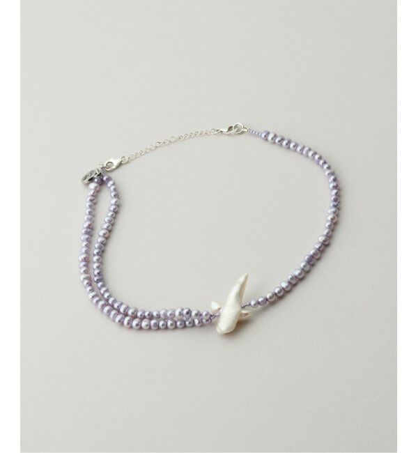  「TACHIBANA Cross with leather ribbon：ネックレス」|ネックレス|