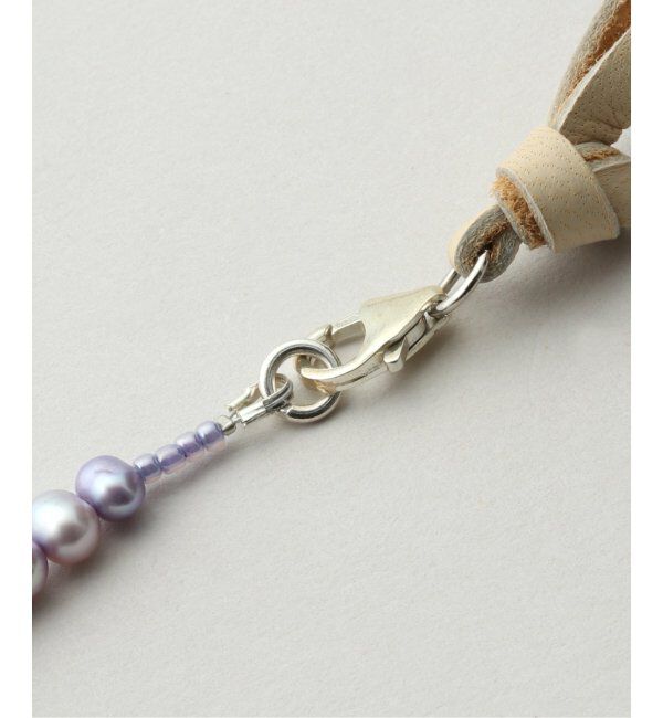  「TACHIBANA Cross with leather ribbon：ネックレス」|ネックレス|