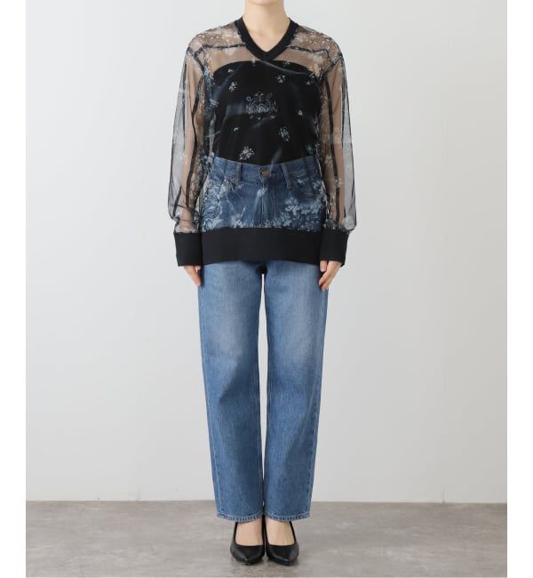  「MASU GHOST PAISLEY FOOTBALL SHIRT M25F9CS005：シャツ」|Tシャツ・カットソー|