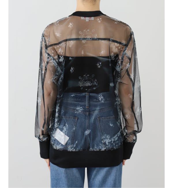  「MASU GHOST PAISLEY FOOTBALL SHIRT M25F9CS005：シャツ」|Tシャツ・カットソー|