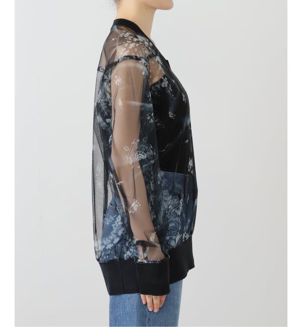  「MASU GHOST PAISLEY FOOTBALL SHIRT M25F9CS005：シャツ」|Tシャツ・カットソー|