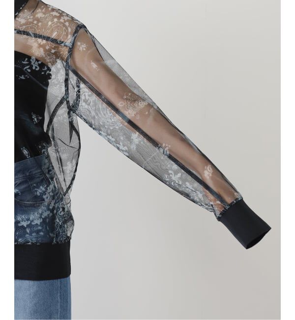  「MASU GHOST PAISLEY FOOTBALL SHIRT M25F9CS005：シャツ」|Tシャツ・カットソー|