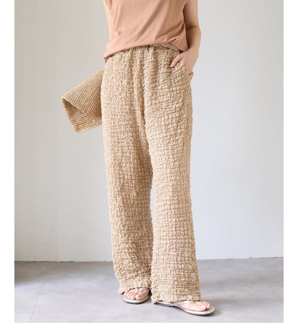 EMILYWEEK「シュリンクイージーパンツ」|その他|