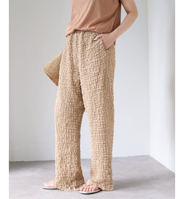 EMILYWEEK「シュリンクイージーパンツ」|その他|