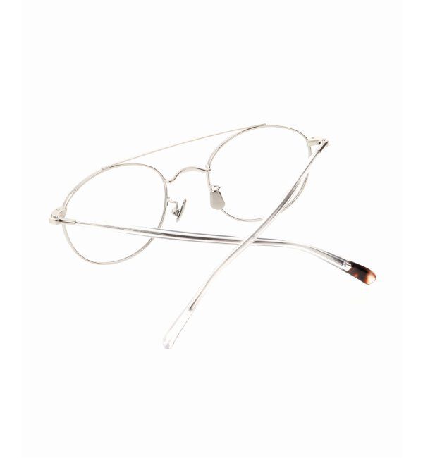 EYETHINK「BLANC.. 別注B0015 SILVER- CLEAR ex Optical」|メガネ|