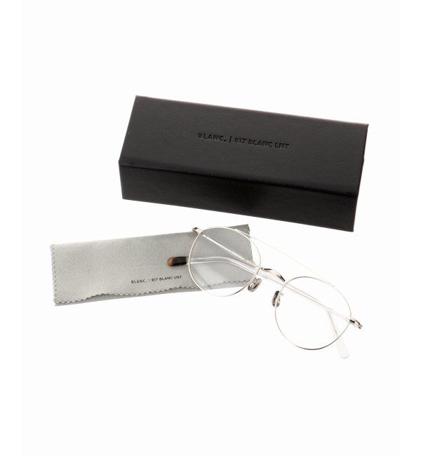EYETHINK「BLANC.. 別注B0015 SILVER- CLEAR ex Optical」|メガネ|