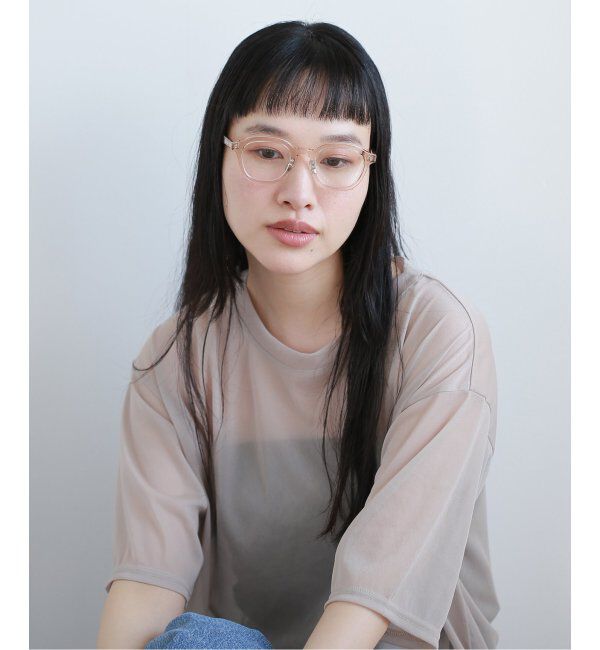 EYETHINK「BLANC.. 別注 ET004 CHAMPAGNE ex Optical」|メガネ|