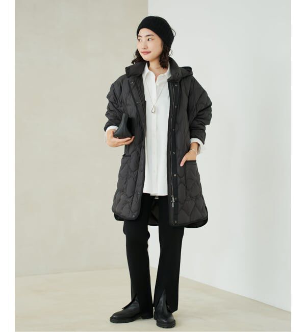 Plage「WOOLRICH / ウールリッチ HERITAGE CAPE コート」|ダウン|