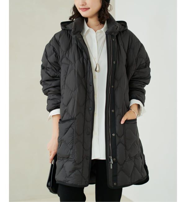 Plage「WOOLRICH / ウールリッチ HERITAGE CAPE コート」|ダウン|